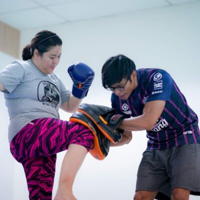 รับสอนมวยนอกสถานที่ Delivery muaythai by krurung